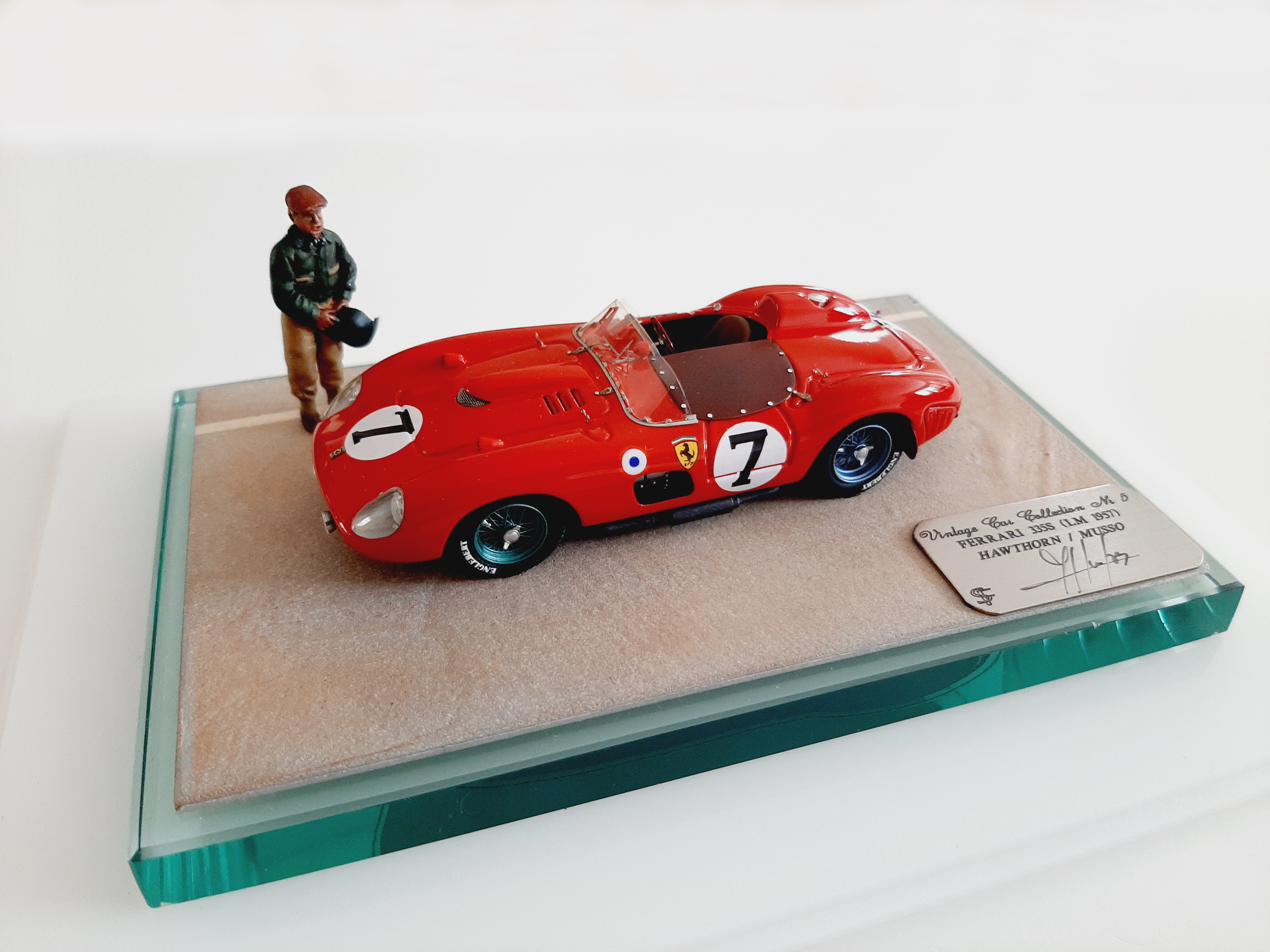 F. Suber : Ferrari 335S Le Mans 1957